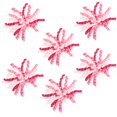 thumbnail image 3 of Juego de 6 lazos de satén rizado rosa LIZLOVESS para regalo, 6 pulgadas, 3 of 6