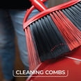 thumbnail image 5 of O Cedar PowerCorner One Sweep Small Broom with Step On Dust Pan, 5 of 8