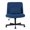 Metal + Blue + Sponge + Square + Classic + Handle + Memory Foam + Adjustable Height + Linen, variant on Light Pink Velvet Criss Cross Armless Office Chair with Wheels - Versatile Home Office Chair for Meditation & Makeup, Adjustable Height