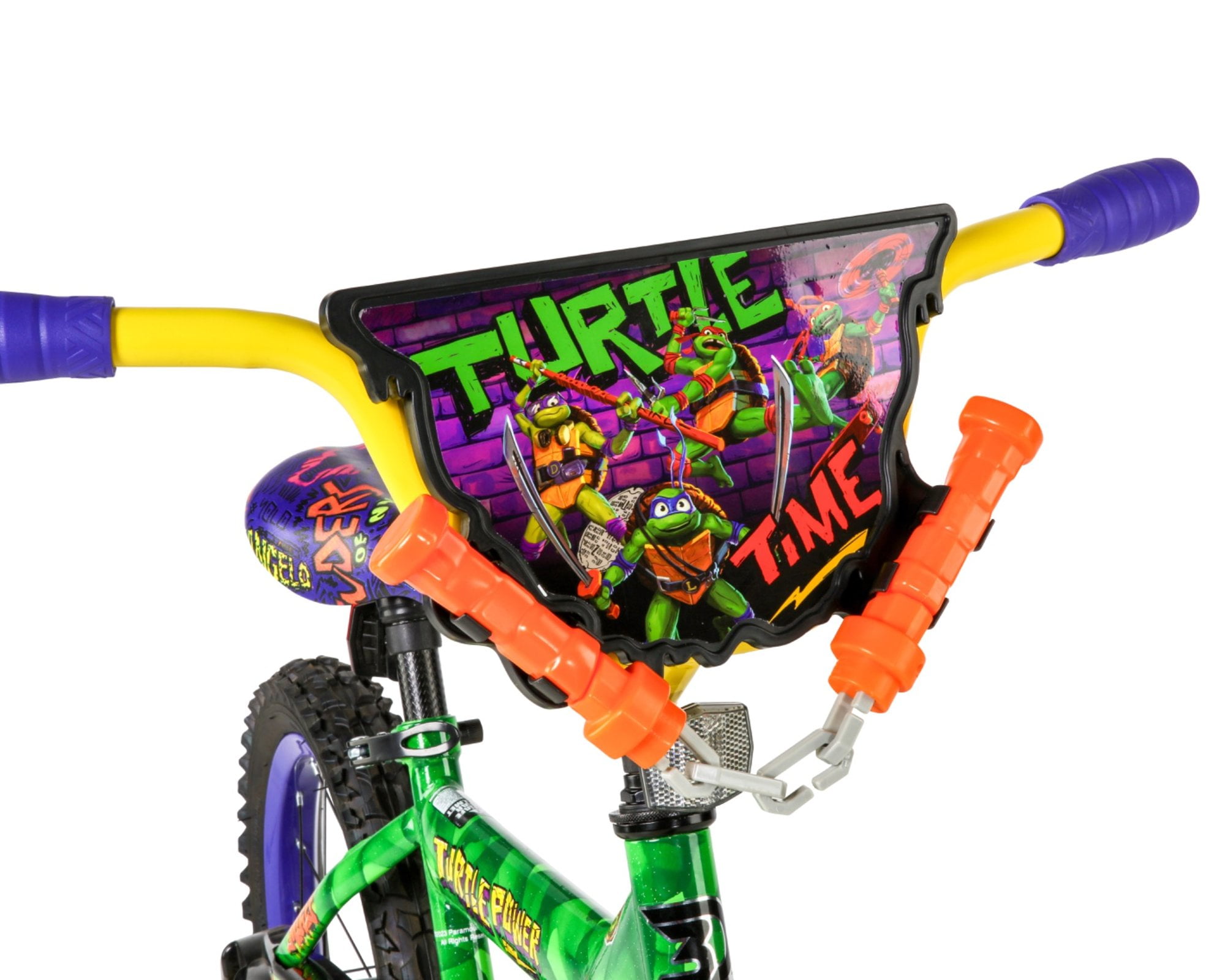Dynacraft Teenage Mutant Ninja Turtles Boys 16" BMX Bike, For Kids Ages 5-7 Years
