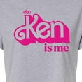 thumbnail image 3 of Barbie The Movie - Ken Is Me - Juniors Cropped Cotton Blend T-Shirt, 3 of 5