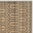 thumbnail image 2 of SAFAVIEH Infinity Grover Geometric Polyester Area Rug, Beige/Taupe, 4' x 6', 2 of 6