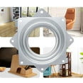 thumbnail image 6 of Windfall 4 inch 360 Degree Rotating Furniture Cabinets Thickened 0.8mm Zinc Plated Sheet Square Bearing Swivel Plate Turntable Swivel Plate Bearing Kitchen Cabinets Accessories, 6 of 7