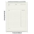 thumbnail image 3 of LYINGF To Do List Planner Spiral Notebook,Daily Task Tracker Notebook,Wide Lined Notebook,Checklist Journal,Project Notebook for Planning,Goals,Notes,Work,Home,Personal Organization, 3 of 7