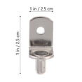 thumbnail image 3 of CATIEBYE White Carbon Steel Shelf Support Pegs, -Resistant, , 1 Set for Furniture and Cabinet Shelves, 3 of 6
