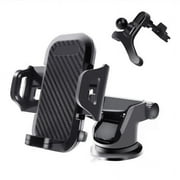 Mobile Phone Car Holder Mount UrbanX Windshield/Air Vent/Dashboard Cell Phone Holder for Car 360 Degree Rotation Universal Suction Mount Stand Compatible with BlackBerry KEY2 LE