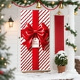 thumbnail image 6 of Upgraded 35 X 71 Inch Christmas Door Cover Christmas Door Curtain Christmas Day Door And Wall Decoration Festival Party Decoration Z, 6 of 8