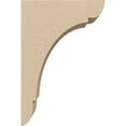 thumbnail image 3 of 3"W x 6"D x 9"H Classic Olympic Rough Cedar Woodgrain TimberThane Corbel, Primed Tan, 3 of 6