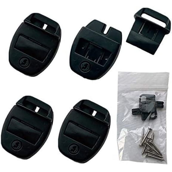 Hot Tub Spa Cover Locks w/Key Pinch Release Set of 4
