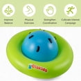 thumbnail image 3 of OLAKIDS 8FT Inflatable Dome Rocker Bouncer, Outdoor Kids Giant Roll and Play Seesaw Rocker with 6 Secure Handles, Max Weight 250 LBS, Toddlers Climbing Toy Backyard Play Center Equipment, 3 of 10