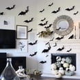 thumbnail image 3 of Wall Sticker,Realistic Self-adhesive 3D Bat Decoration Stickers, 3 of 10