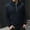 B_Navy, variant on LMOIPLI Mens Quarter Zip Fall Winter Casual Hoodie Sweatshirt Solid Color Long Sleeve Drawstring Pullover Top Clothing Dark Gray L
