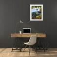 thumbnail image 3 of Zwick, Martin 15x18 White Modern Wood Framed Museum Art Print Titled - Church St-Johannes der Taufer-John the Baptist-Village Grainau near Garmisch-Partenkirchen and moun, 3 of 4