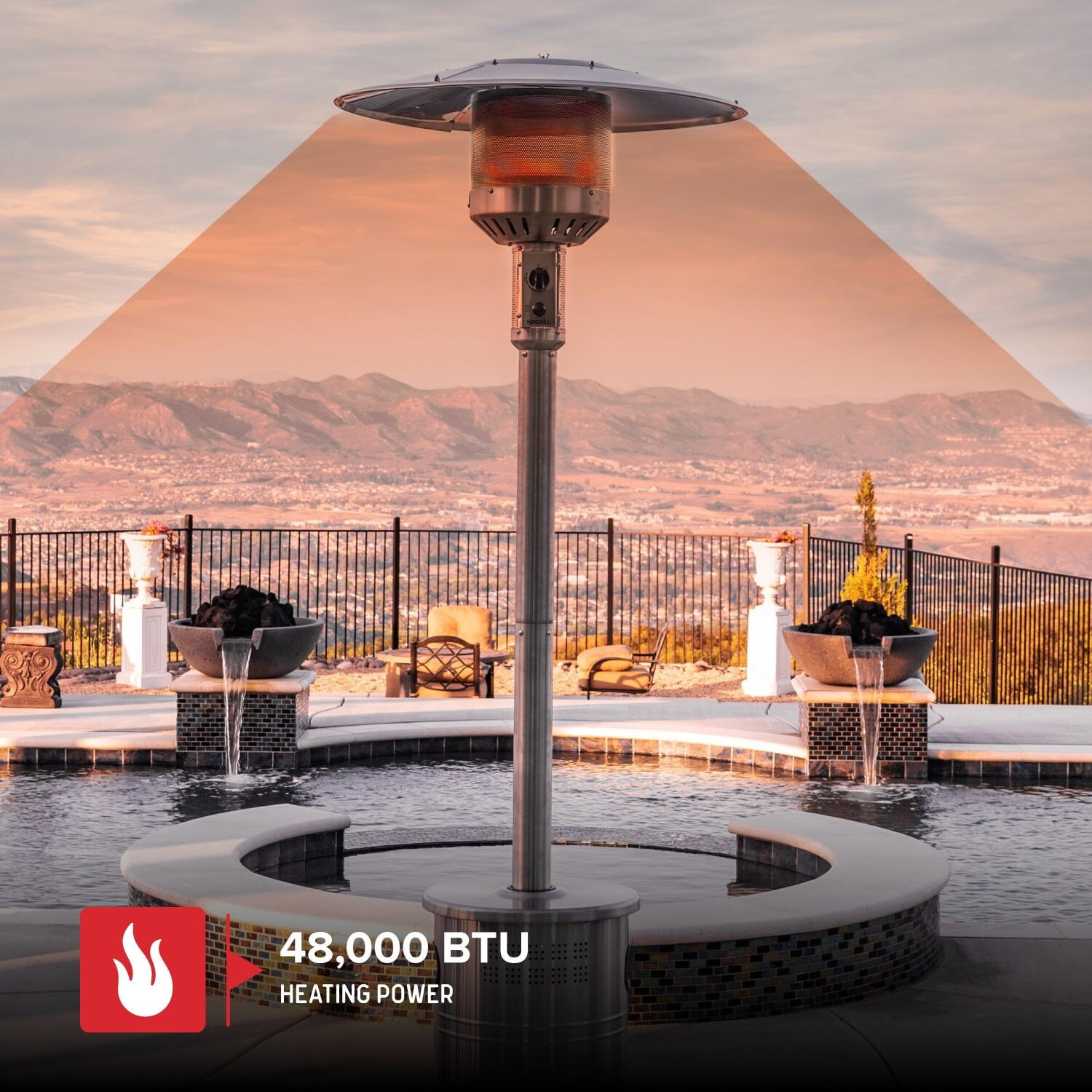 Solar Panel Patio Heater Patio Heater Solar Powered Garden