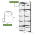 thumbnail image 2 of Over the Door Shoe Organizer, TSV Closet Storage Holder, Hanging Shelves for Bathroom Bedroom, 2 of 6