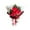Red, variant on pdqouc Floral Scented Red Rose Flower Gift For Anniversary Birthday Wedding Valentine’s Day Mother’s Day Fashion Rose Bouquet with LED Light