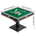 thumbnail image 5 of KFFKFF Automatic Mahjong Table with Wheels, Includes 2 Sets of 40 mm Tiles (164 Pieces), Foldable Design with Automatic Shuffling, Ideal for Home Use, Outdoor Activities, 5 of 9