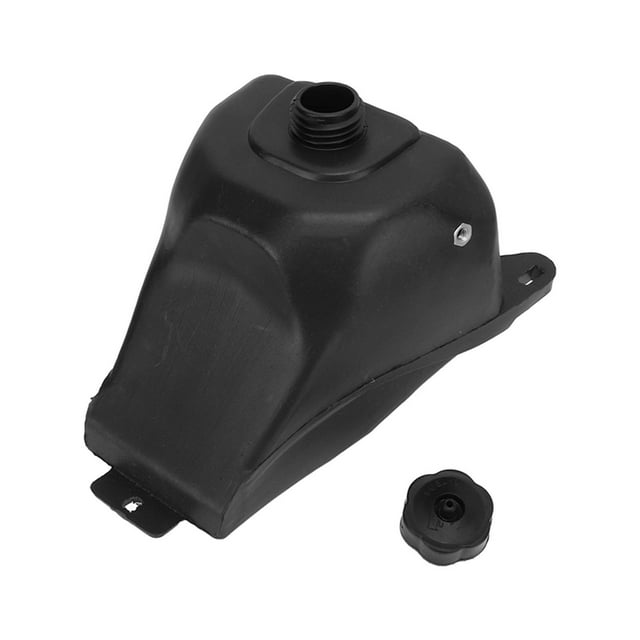 Tanque de combustible con tapa de plástico ABS negro para vehículos todoterreno para niños de 50 cc, 70 cc, 90 cc, 100 cc, 110 cc y 125 cc.