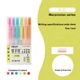 thumbnail image 4 of Beautiful And Lovely Highlighter Mild Variety Of Colors, With Soft Tip, Non-permeating Color Quick Drying Easy To Hold, 6 Sets，90ml, 4 of 8