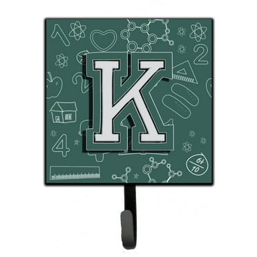 Letter K Back to School Initial Leash or Key Holder