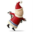 thumbnail image 3 of Hallmark Keepsake 2017 Boughs of Holly Santa Christmas Ornament, 3 of 6