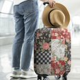 thumbnail image 2 of Pioneer Flower Floral Print Pattern Luggage Cover Fashion Suitcase Cover Baggage Covers Fit 25-28 Inch Luggage (Go Travel), 2 of 5
