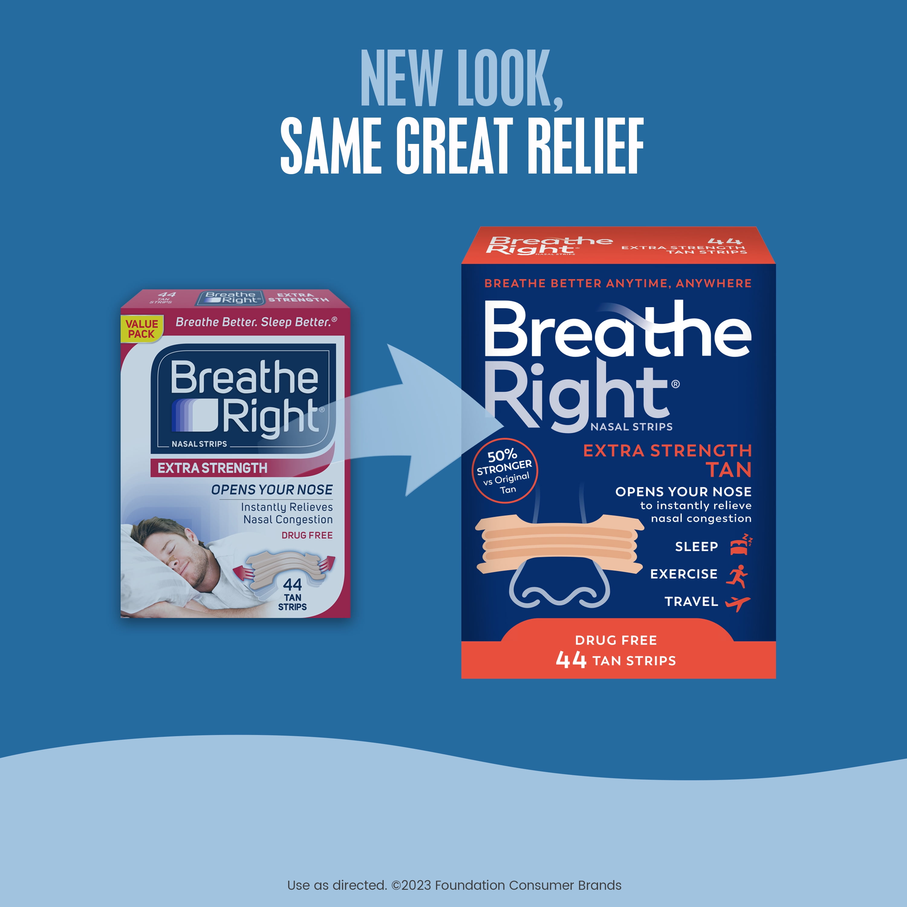 Breathe Right Nasal Strips SweetCare United States
