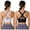 Set 2, variant on AEXTO Sports Bra for Women Padded Medium Support Criss Cross Strappy Bras Seamless High Impact Yoga Exercise Athletic Bras gym sport bra