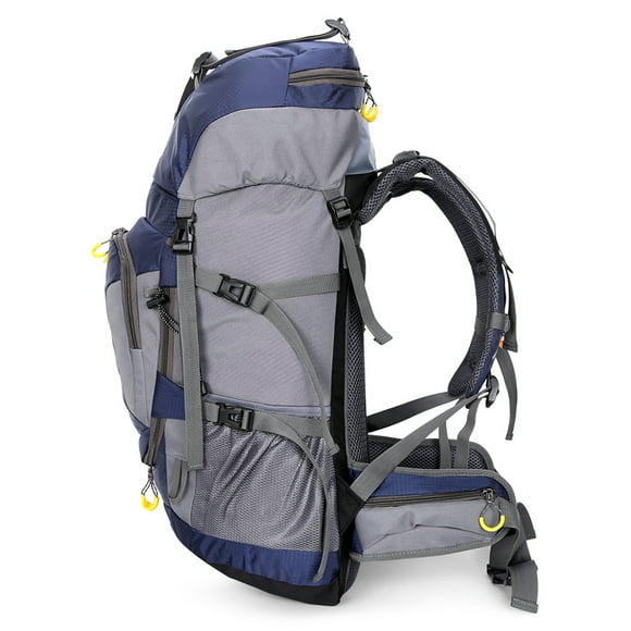 Mochila 60L Senderismo Impermeable Mochila Camping Ciclo de Escalada de Montaña Mochila Mochila con Tapa de Lluvia