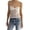 White, variant on Women's Fashion Off Shoulder Long Sleeve Wrap Tube Top Slim Fit Elastic Backless Shirt White M