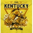 thumbnail image 2 of Kentucky KY Cool Vintage Horse Racing Plus Size Crewneck Graphic Tee Shirt Brisco Brands 2X, 2 of 4