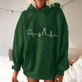 thumbnail image 4 of Sudaderas Navideñas Moda Mujer Impresión Manga Larga Bolsillo Casual Jersey Camisa Blusa Odeerbi ODB121324, 4 of 6