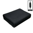 thumbnail image 2 of UHUYA Heated Electric Throw with 3 Heating Settings, 5V Single Layer Heating Blanket Usb Multi-purpose Electric Blanket To Keep Warm Shawl Skirt Cover Leg Blanket, 31.5" x 59.06", Black, 2 of 3