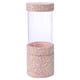 thumbnail image 1 of Organizador de estuche de viaje de belleza con portaescobillas de maquillaje visible con lentejuelas (rosa) Ehuebsd  Cuidado Belleza, 1 of 8