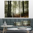 thumbnail image 3 of Tableau moderne imprimée sur toile Design Art Lumière en foret, 3 of 3