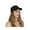 Black, variant on Womens Flower Sequin Trim Baseball Cap - Lime Green