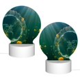 thumbnail image 2 of Daiia Jelly Fish Pattern Acrylic Night Light, LED Touch Light, Bedroom Night Light, Soft Glowing Lamp Perfect Gift for Mother's Day, Birthday, or Christmas, 2 of 9