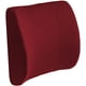 thumbnail image 1 of Almohada de apoyo lumbar DMI para silla, con funda extraíble y lavable, para aliviar el dolor lumbar y mejorar la postura, 35,5 x 33,2 x 12,7 cm, espuma contorneada, premium, color burdeos, 1 of 5