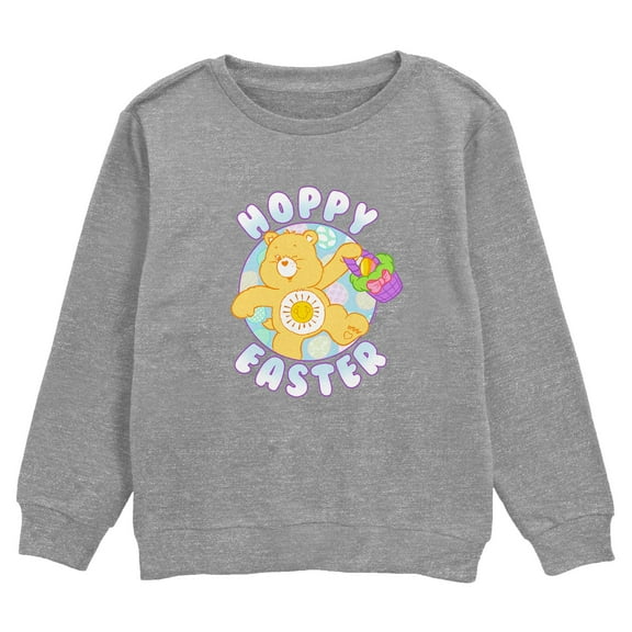 Boy's Care Bears Hoppy Easter Funshine  Sweatshirt