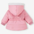 thumbnail image 7 of Baby Boys Girls Winter Down Coat with Hoods Long Sleeve Light Winter Coats Little Boys Girls Clothes 9-12 Months, 7 of 7