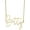Gold Modern Script, variant on PicturesOnGold Custom Name Necklace Jewelry Yellow Gold Necklace Nameplate Modern Script Jewelry Gift for Women