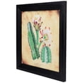 thumbnail image 6 of Northlight Cactus and Desert Florals Framed Wall Art - 14.25" x 14.25" - Beige and Green, 6 of 8