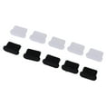 thumbnail image 3 of 5pcs USB type-c dustproof cover cap jack charger plug port anti-dust plug, 3 of 9