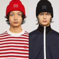 thumbnail image 3 of Acne Studios Gorros de invierno para hombre y mujer, gorro de punto con parche para la cara, gorro de lana a juego con sonrisa, gorros térmicos multicolores, 3 of 3