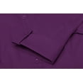 thumbnail image 4 of Zeagoo Womens 3/4 Sleeve Collared Button Down Shirt Summer Cotton Slim Fit Work Dress Shirts Office Formal Blouse, 4 of 4