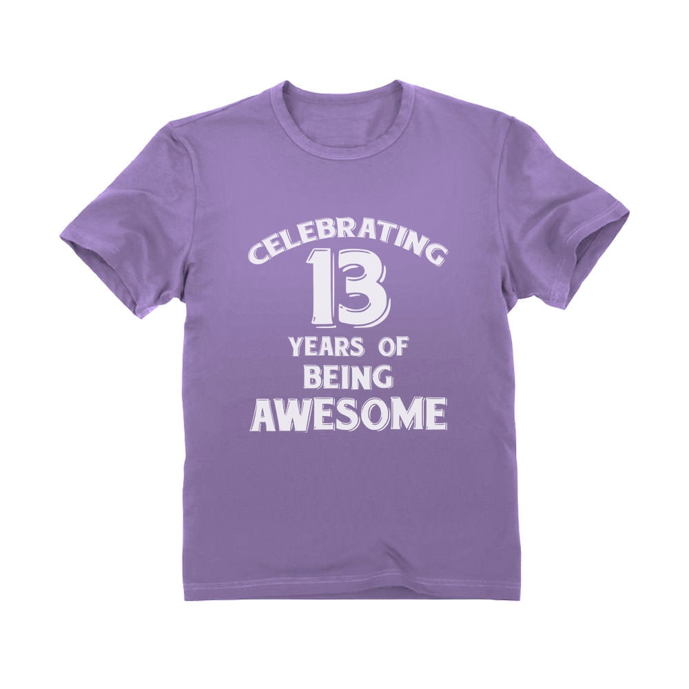 13 Years of Being Awesome Birthday Gift for 13 Year Old Youth Kids T-Shirt