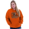 thumbnail image 4 of Happy Halloween Ville Haunted Houses Hoodie Sweatshirt Women Brisco Brands X, 4 of 6
