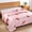 Pink_L, variant on Vfedsrsge Summer Quilt Lightweight Cooling Comforter Queen Size 200x230cm Soft Microfiber Breathable Machine Washable Cute Bunny Carrot Print Gift Box Set for Bed Couch Travel
