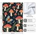 thumbnail image 3 of 2 Pcs Funny Kitchen Towels,Mushroom Butterfly Pattern Microfiber Dish Towels,Kitchen Tea Towels,Kitchen Towel Set (18" X 26"), 3 of 3