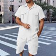 thumbnail image 4 of Bcfgryg Men's Summer Suits With Notch Lapel And Button Front For Indoor And Vacation Wear Men’s Athleisure Sets, 4 of 4